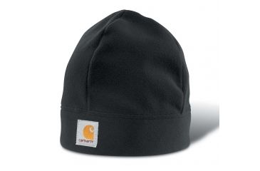 Image of Carhartt Fleece Hat for Mens, Black, One Size Fits All A207-BLK-OFA