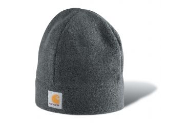 Image of Carhartt Fleece Hat for Mens, Charcoal Heather, One Size Fits All A207-CHH-OFA