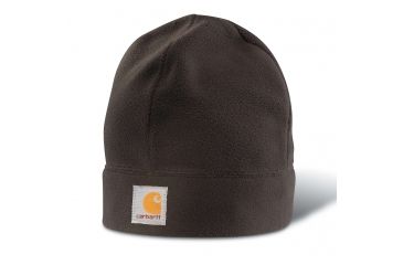 Image of Carhartt Fleece Hat for Mens, Dark Brown, One Size Fits All A207-DKB-OFA