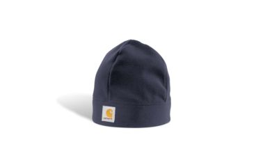Image of Carhartt Fleece Hat for Mens, Navy, One Size Fits All A207-NVY-OFA