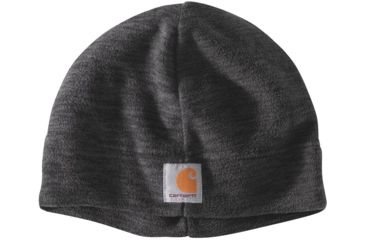 Image of Carhartt Fleece Hat - Mens, Black/Steel Space Dye, One Size, A207-N02-OFA