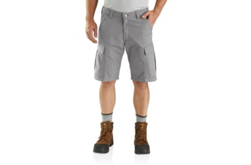 Image of Carhartt Force Broxton Cargo Short - Mens, Asphalt, 34, 103543-066-34