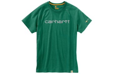 Image of Carhartt Force Cotton Delmont Gphc Short Sleeve T Shirt - Mens, Botanical Heather, 2XL-REG 102549-313-REG-2XL