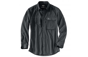 Image of Carhartt Force Extremes Angler Long Sleeve Shirt - Mens, Shadow, XL-REG 103011-029-REG-XL