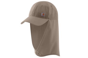 Image of Carhartt Force Extremes Angler Neck Shade Cap - Mens, Desert, Medium-Large, 103527-251-M-L-