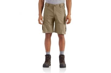 Image of Carhartt Force Extremes Cargo Short for Mens, Dark Khaki, 30 101973-253-30