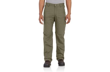 Image of Carhartt Force Extremes Convertible Pant for Mens, Burnt Olive, 34/30 101969-391-30-34