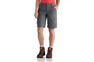 Image of Carhartt Force Extremes Short for Womens, Shadow, 16/Regular 102439-029-REG-16