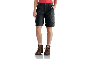 Image of Carhartt Force Extremes Short - Womens, Black, 10 Waist-Regular 102439-001-REG-10