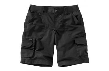 Image of Carhartt Force Extremes Short - Womens, Black, 10 Waist-Regular 102439-001-REG-10