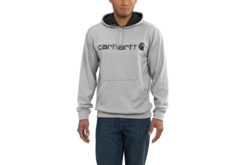 Image of Carhartt Force Extremes Signture Graphic Hooded Sweatshirt for Mens, Asphalt Heather, 2XL/Regular 102314-058-REG-2XL