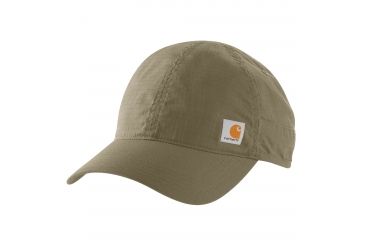 Image of Carhartt Force Mandan Neckflap Cap - Mens, Burnt Olive, One Size 101601-391-OFA