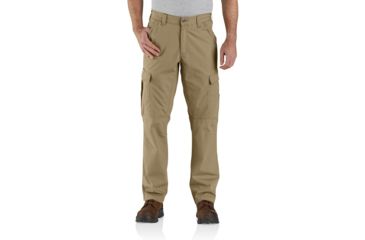 Image of Carhartt Force Relaxed Fit Ripstop Cargo Pant - Mens, Dark Khaki, 32 Inseam, 36 Waist, 104200-DKH-32-36