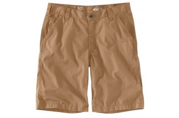 Image of Carhartt Force Tappen Work Short - Mens, Dark Khaki, 36 Waist 103021-253-36