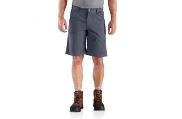 Image of Carhartt Force Tappen Work Short - Mens, Bluestone, 30 Waist 103021-470-30