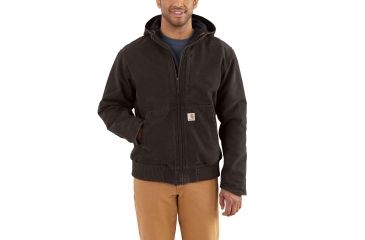 Image of Carhartt Full Swing Armstrong Active Jacket for Mens, Dark Brown, 2XL/Tall 102360-201-TLL-2XL