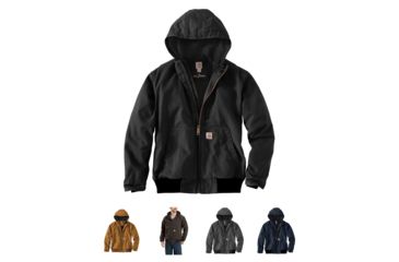 Image of Carhartt Full Swing Armstrong Active Jacket - Men's, Black, Carhartt Brown, Dark Brown, Gravel, Navy