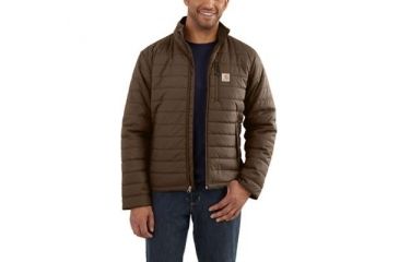 Image of Carhartt Gilliam Jacket - Mens, Coffee, X-Large-Regular, 102208-205-REG-XL