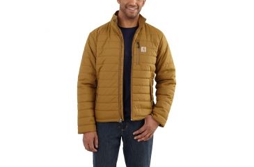 Image of Carhartt Gillian Jacket for Mens, Peppercorn, 2XL/Regular 102208-233-REG-2XL