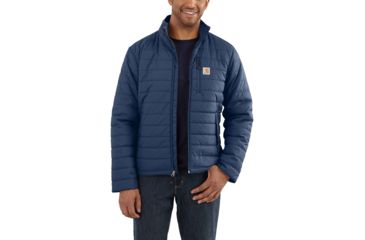 Image of Carhartt Gillian Jacket for Mens, Dark Blue, Small/Regular 102208-476-REG-S