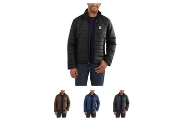 Image of Carhartt Gillian Jacket - Mens, Black, Coffee, Dark Blue, Shadow