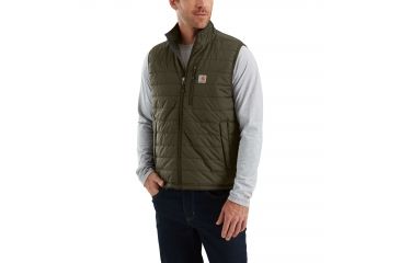 Image of Carhartt Gillian Vest for Mens, Moss, Extra Large/Regular 102286-316-REG-XL