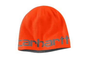 Image of Carhartt Greenfield Reversible Hat for Mens, Brite Orange, One Size Fits All 100137-824-OFA