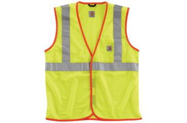 Image of Carhartt High-Visibilty Class 2 Vest, Brite Lime, Medium/Regular 100501-323-REG-M