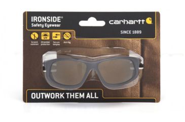 Image of Carhartt Ironside Glasses Safety Glasses w/ Antique Bronze Anti-Fog Len, Realtree, CHB690DTCC