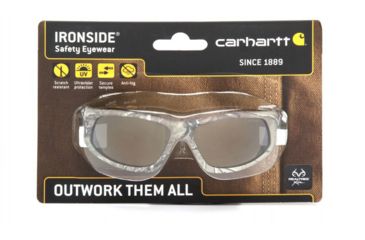 Image of Carhartt Ironside Safety Glasses Safety Glasses w/ Antique Anti-Fog Lens, Realtree, CHRT690DTCC