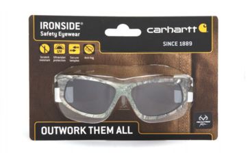 Image of Carhartt Ironside Safety Glasses Safety Glasses w/ Gray Anti-Fog Lens, Realtree, CHRT620DTCC