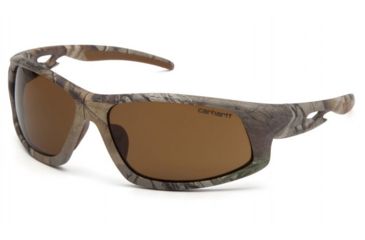 Image of Carhartt Ironside Safety Glasses w/ Bronze Anti-Fog Lens, Realtree, CHRT618DTCC
