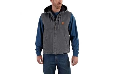 Image of Carhartt Knoxville Vest for Mens, Shadow, Extra Large/Regular 101687-029-REG-XL