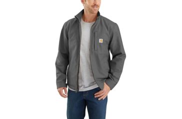 Image of Carhartt Quick Duck Cryder Foreman Jacket - Men's, Gravel, Small, Regular, 103512-039-S-REG