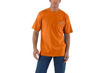 Image of Carhartt Workwear Pocket T-Shirt - Men's, Amberwood Heather, Large, Regular, K87-O03REGLRGA