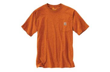 Image of Carhartt Workwear Pocket T-Shirt - Men's, Amberwood Heather, Large, Regular, K87-O03REGLRGA