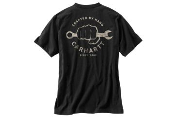 Image of Carhartt Maddock Carhartt Strong Graphic Pocket Short Sleeve Tee - Mens, Black, 2XL-Regular, 103565-001-2XL-REG