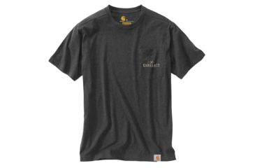 Image of Carhartt Maddock Outlast Graphic Pocket Short Sleeve T-Shirt Regular - Mens, Carbon Heather, Large-Regular, 103562-026-L-REG