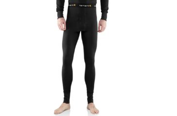 Image of Carhartt Men's Base Force Cold Weather Bottom, Black, Large 100642-001REGLA