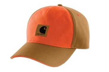 Image of Carhartt Men's Upland Quilted Cap, Carhartt Brown, One Size 102294-211OFAA