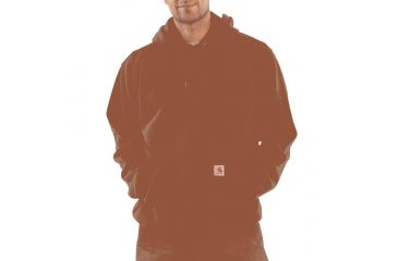 Image of Midweight Hooded Pullover Sweatshirt - Mens-New Navy-Large-Regular