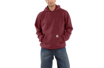 Image of Carhartt MW Sweatshirt Hdd Pullover Org Fit - Mens, Port Heather, M-REG, K121-645-REG-MED