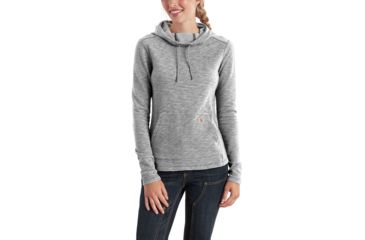 Image of Carhartt Newberry Cowl Hoodie for Womens, Black, Medium/Regular 102481-001-REG-M