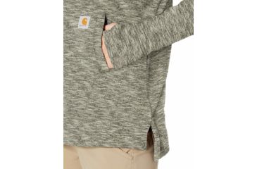 Image of Carhartt Newberry Hoodie Regular - Womens, Black, Extra Small, 103591-001-XS-REG