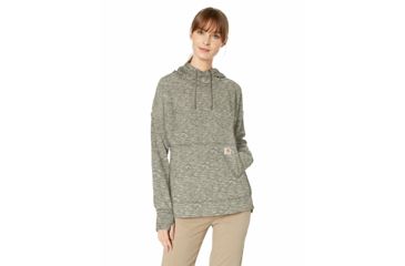 Image of Carhartt Newberry Hoodie Regular - Womens, Black, Extra Small, 103591-001-XS-REG