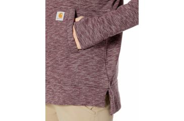 Image of Carhartt Newberry Hoodie Regular - Womens, Deep Wine, Extra Large, 103591-643-XL-REG