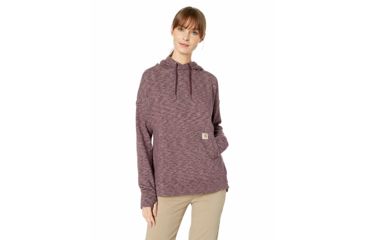 Image of Carhartt Newberry Hoodie Regular - Womens, Deep Wine, Extra Large, 103591-643-XL-REG