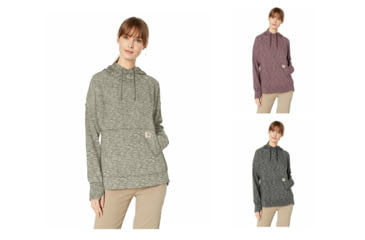 Image of Carhartt Newberry Hoodie - Women's, Black, Deep Wine, Navy