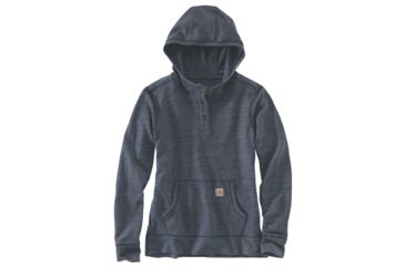 Image of Carhartt Norwalk Hoodie - Womens, Navy Space Dye, M-REG 103061-463-REG-M