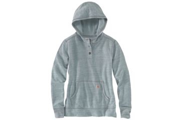 Image of Carhartt Norwalk Hoodie - Womens, Lead Space Dye, XL-REG 103061-496-REG-XL